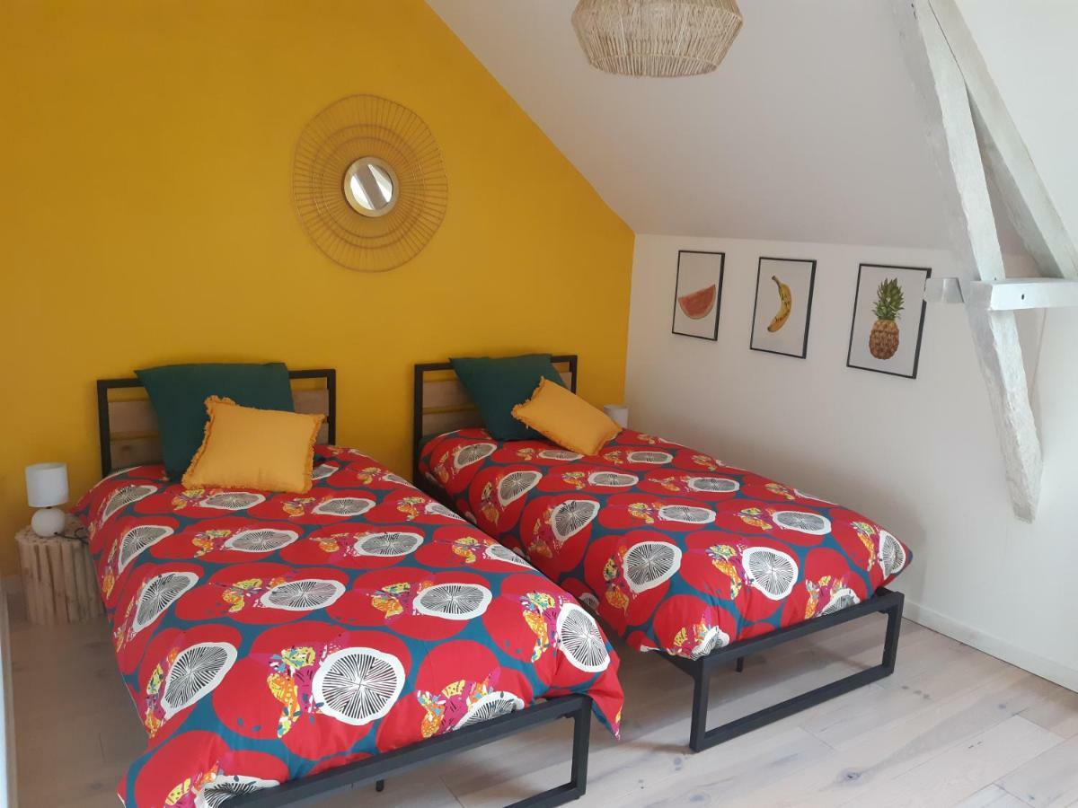 Le So Wild, Maison Avec Jardin Clos, Terrasse Amenagee, 5 Mn A Pied Commerce, Terrain De Tennis, A 800 M De La Plage D'Omaha Beach Jeux Arcade, Jouets, Materiel Jeunes Enfants Enfants, Table Ping-Pong فيرفيل سور مير المظهر الخارجي الصورة